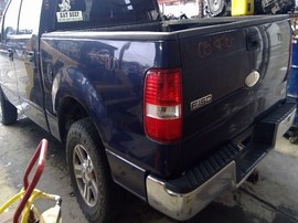 2005 FORD F-150 NAVY BLUE CREW CAB 5.4L AT